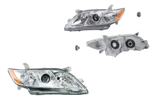 Par Faros (de Calidad) Toyota Camry 07-09 Depo