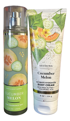 Cucumber Melon Duo Bath & Body Works 100 % Original
