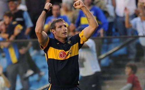 Camiseta Boca 2009-2010 Nike Titular Original Juego Palermo