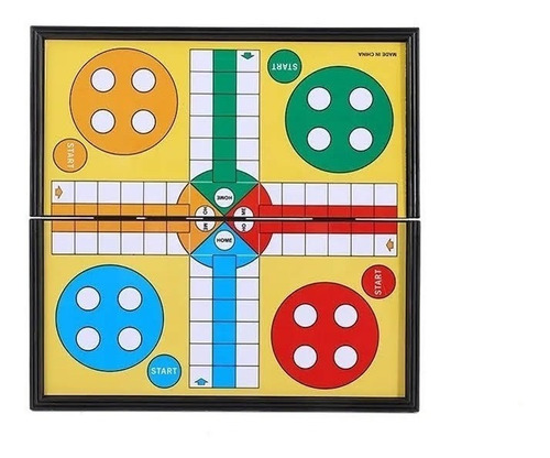 Ludo Magnetico Juego Mesa Clásico Educativo Tablero