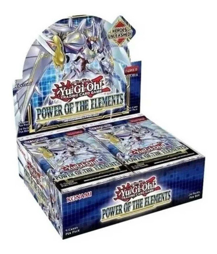 Yu-gi-oh Booster Box Power Of The Elements 24 Pack 