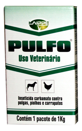 Pulfo Inseticida Laippe Carrapaticida Piolhicida Pulguicida