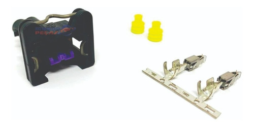 Imagem 2 de 6 de 10x Conector Chicote Bico Injetor Sensor Fueltech Pandoo