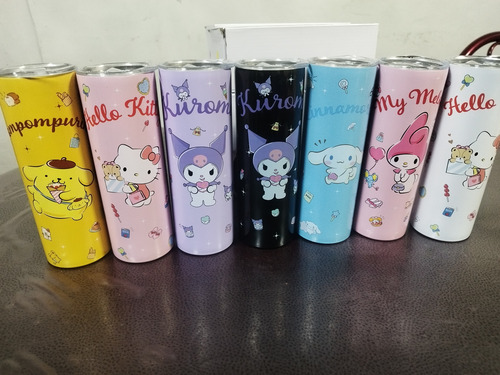 Vaso Termico De Acero Inoxidable Sanrio Negro Kuromy