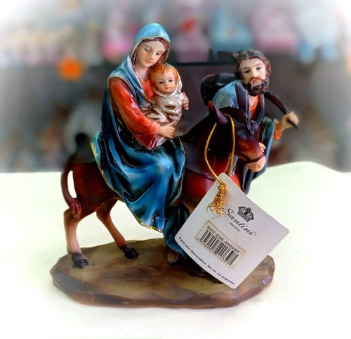 María Jose Y El Niño Jesús Viaje A Belén Pesebre De Navidad