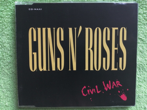 Eam Cd Maxi Single Guns N' Roses Civil War 1993 + Entrevista