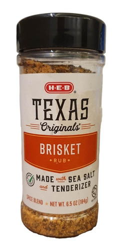 Sazonador Heb Texas Original Brisket  184g Importado 