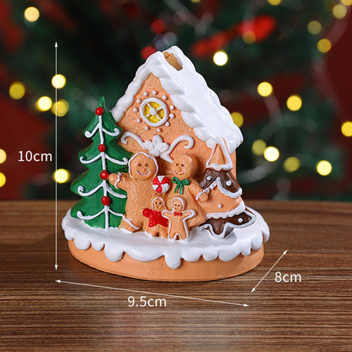 Miniatura De Casa De Gengibre De Natal