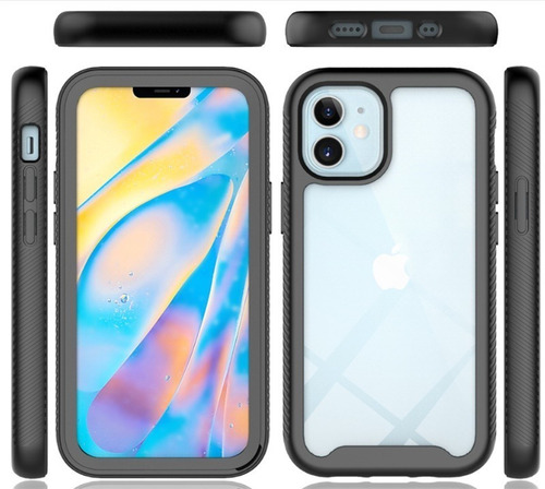 Imagen 5 de 10 de Funda Antishock Premium Compatible iPhone 12 12pro