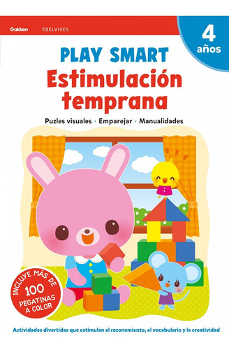 Libro Play Smart : Estimulación Temprana. 4 Años - Vv.aa.
