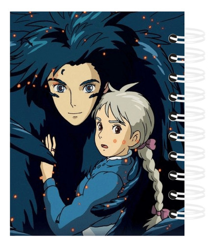 Libreta De Puntos Castillo Vagabundo Studio Ghibli