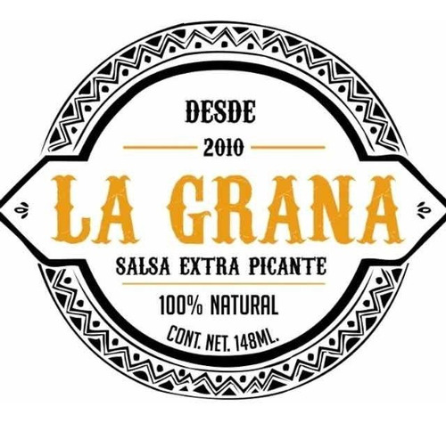 Imagen 10 de 10 de Salsa Picante Artesanal Habanero Y Sabores La Grana 180ml