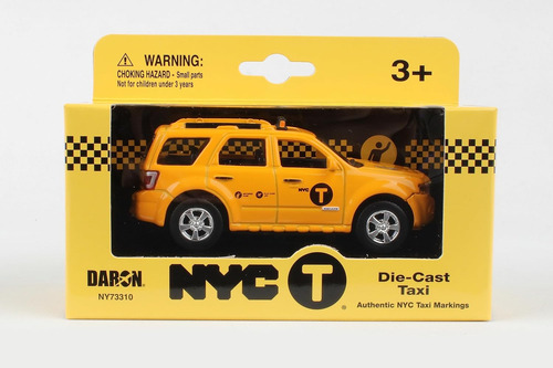 Daron Nyc Die-castford Escape Taxi 1/43 (ny73310)