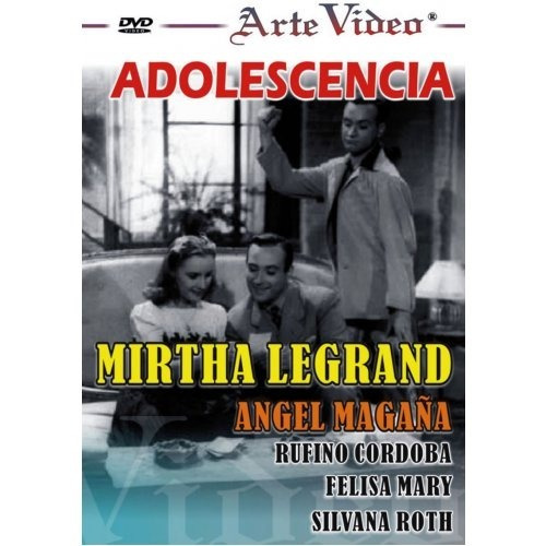 Imagen 1 de 1 de Adolescencia - Mirtha Legrand - Angel Magaña - Dvd Original