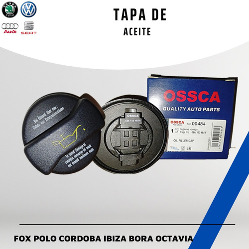 Tapa De Aceite De Motor Vw Bora Golf  Polo Clasic Fox Polo