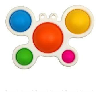 Juego De 5 Juguetes De Juguete Con Hoyuelos Simples, Pop It