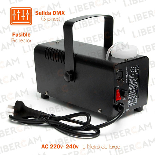 Imagen 8 de 10 de Maquina De Humo 600w C/control Inhalambrico