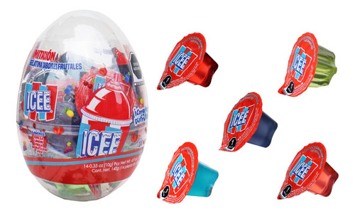Gomita Icee Jelly frutas con azucares 140g 14 u