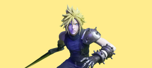 Cloud Strife - Final Fantasy - Em Resina 12k