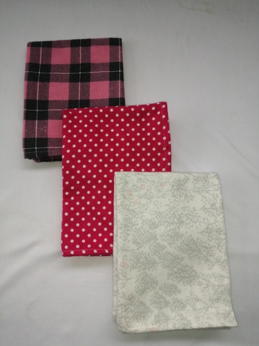 Pañales De Tela 100% Algodón Carter, Medida 37x45 Set De 3