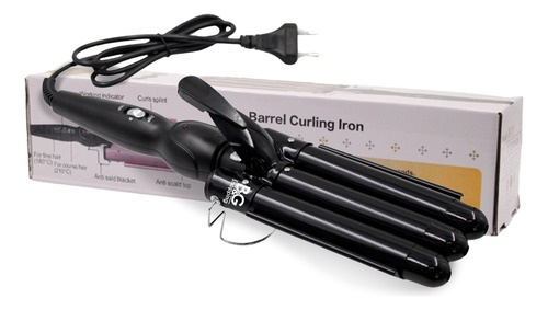 Tri-ondas Modelador 22cm De Diâmetro Preto Bg