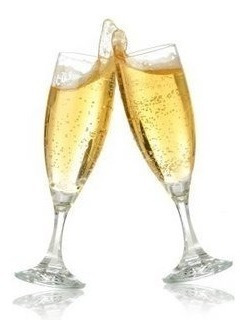 Imagen 3 de 10 de Vaso Copa Vidrio Champagne 186cc Cristar Aragon X12 Unidades