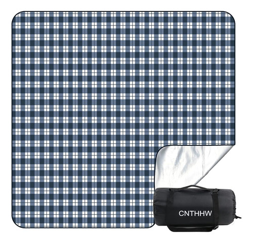 Cnthhw Manta De Picnic Grande 79  X79  Con Material De 3 Cap