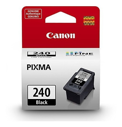 Cartucho De Tinta Negra Canon Pg-240, Compatible Con Mg3620,