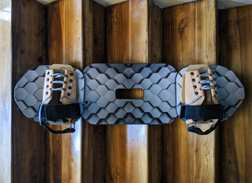 Streetboard Snakeboard Completo Tremendo Tablon C/fijaciones