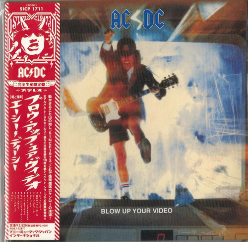 Ac/dc Blow Up Your Video Sleeve Mini Lp Cd