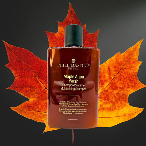 Shampoo Hidratante Maple Aqua Wash 320 Ml Philip Martins