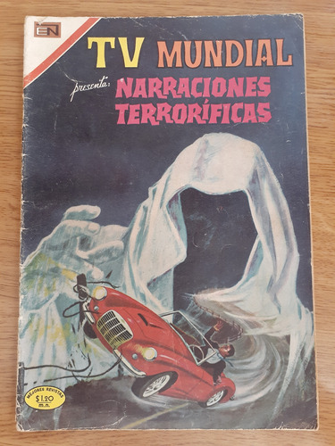 Cómic Narraciones Terroríficas Número 167 Novaro 1970