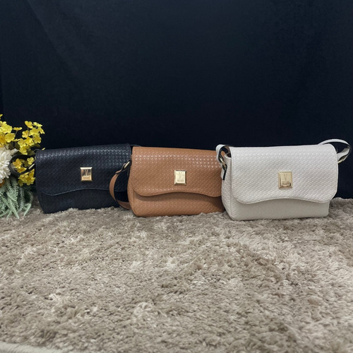 Bolsa feminina Bandolera Vizzano Tiracolo cor Camel