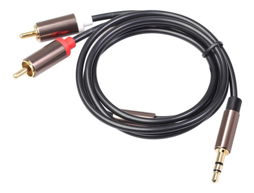 Imagen 1 de 8 de Cable Rca Hifi Estéreo De 3,5 Mm A 2rca Cable De Audio Aux R