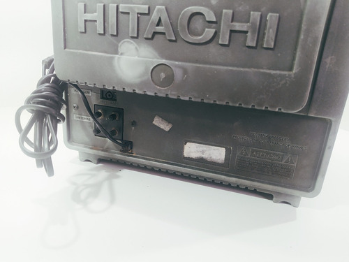 Tv Antiga Tudo Philco Hitachi 14 Polegadas Colorida Bivolt