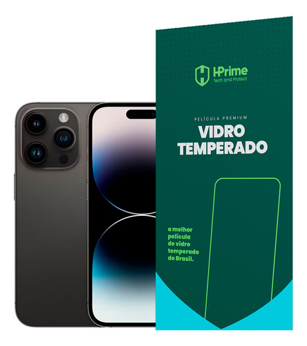 Pelicula De Vidro Para iPhone 14 Hprime Protege 3x Mais