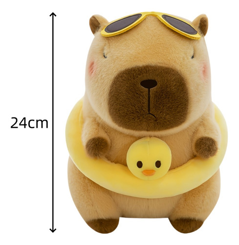 Muñeco Capibara De Peluche Infantil En Traje De Baño