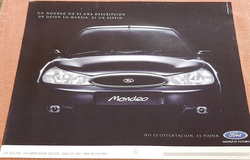 Ford Mondeo 1998 Publicidades