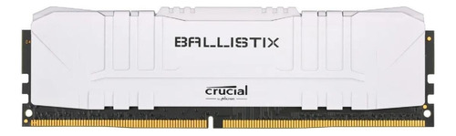 Memória RAM Ballistix color branco  8GB 1 Crucial BL8G30C15U4