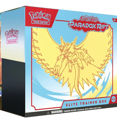 Pokemon Tcg Paradox Rift Elite Trainer Box - Roaring Moon