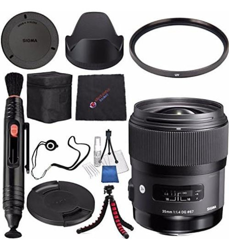 Lente Sigma 35mm F/1.4 Dg Hsm Art Para Dslr Nikon +