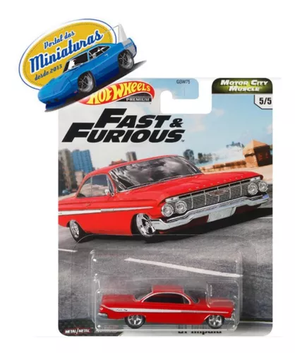 Hot Wheels Premium - Velozes e Furiosos - Hot Wheels - Set completo