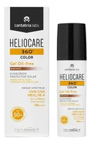Comprar Heliocare 360 Gel Oil Free Spf50 Bronze 50ml