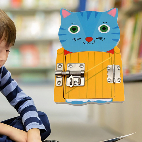 Montessori Busy Board Para Niños Pequeños Sensorial, 