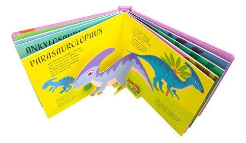 Libro Infantil: Increble En 3d Pop-up: Dinosaurios Bebes, De Varios Autores. Editorial Silver Dolphin, 2023