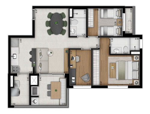 Imagem 23 de 24 de Garden Residencial Para Venda, Vila Monte Alegre, São Paulo - Gd7105. - Gd7105-inc