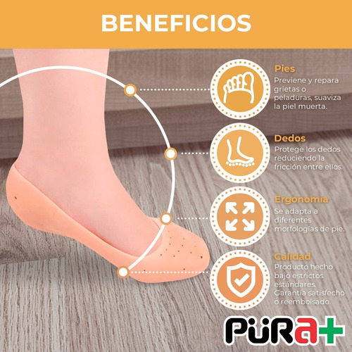 Media Baleta Protectora En Silicona