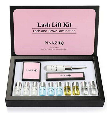 Pinkzio 15 En 1 Kit De Elevación De Pestañas, Kit Permanente