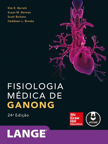 Fisiologia Médica de Ganong, de Barrett, Kim E.. Editora AMGH EDITORA LTDA.,McGraw-Hill Companies, Inc., capa dura em português, 2013