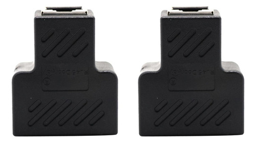 2 Unids Rj45 Splitter Ethernet Adaptador 8p8c Conector 1 A
